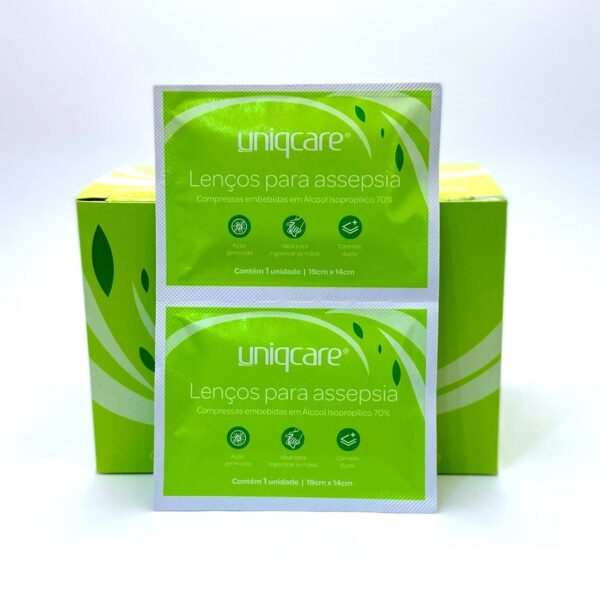 Lenços para Assepsia Uniqcare - Image 2