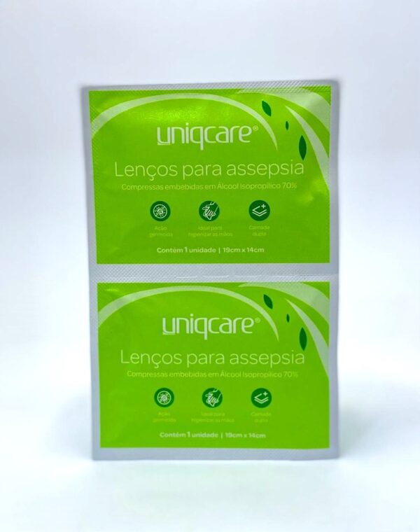 Lenços para Assepsia Uniqcare - Image 3