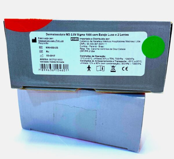 Dermatoscópio SIGMA 1000 Xenon Halógena MD - Image 5