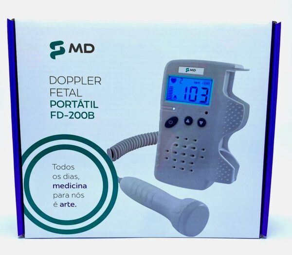 Doppler Fetal Portátil Digital FD-200B - Image 4